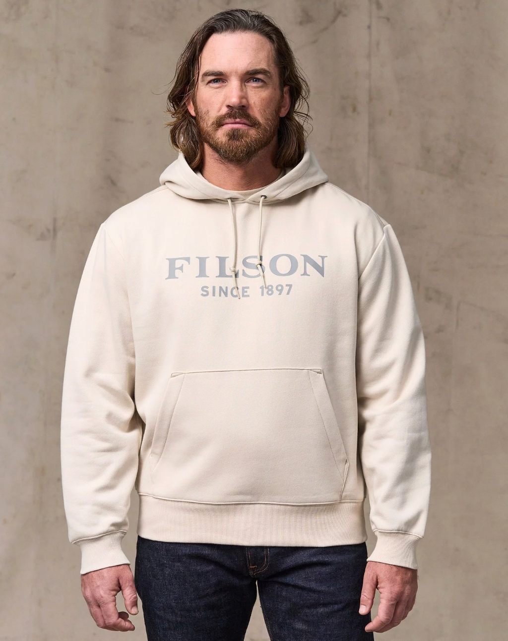 Filson Filson graphic hoodie - oatmeal