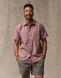 Filson short sleeve chambray shirt - sable